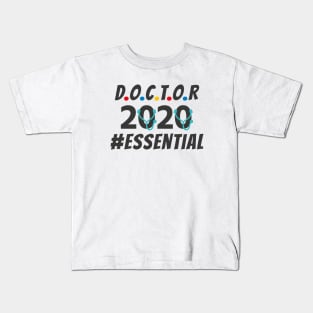 Doctor Hashtag Essential 2020 Kids T-Shirt